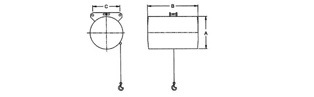 DONGSUNG气动平衡器结构尺寸图片